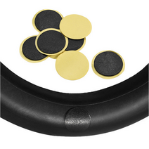 자전거타이어패치 펑크 긴급수리 접착스티커, 원형(1P)