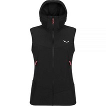 살레와 Salewa 여성 Sella DST 조끼, Large, Black Out