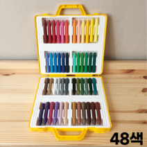 타임키즈 돌아기 크레용 아기무독성색연필 크레파스 손에안묻는크레파스 18색 24색 36색 48색