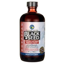 Amazing Herbs 어메이징허브 Egyptian Black Seed Oil 8oz 이집트 블랙 씨드 냉압착Cold Pressed 오일