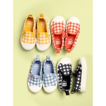 슈펜키즈 아동용 깅엄 체크 슬립온 VKHG78S02
