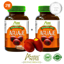 [2병기획] 아마존 안데스 아구아헤 400mg 100캡슐 효과 여성 식물성 에스트로겐 Aguaje, 1개, 기본
