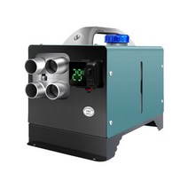 차량용 무시동 히터 주차히터 캠핑용 열풍기 다용도 히터 온풍기 열풍기, 12v플라스틱수평형일체기(음성캐스터디개