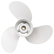 JK프리미엄 보트 프로펠러 6G1-45943-00-El 8 1/2X7 1/2 Yamaha 선외기 엔진 용 6-8Hp 알루미늄 합금 3 블레이드 R 회전 7 스플라인 이빨