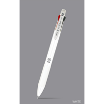 달방구 자바펜 N-제트3볼 니들팁 0.38 N제트3볼 3색볼펜 멀티펜 3색펜 038mm, 5개, N-제트3볼 화이트
