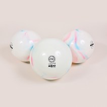 니스포 리듬체조 공 멀티컬러 5인치 6인치 7인치, 블루/핑크