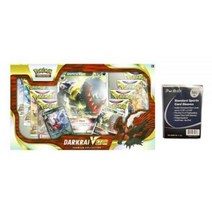 Pokemon TCG VSTAR 프리미엄 컬렉션 박스 슬리브 포함 - 8팩 프로모션 카드 (다크라이 VSTAR)