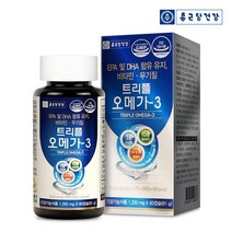 종근당건강 종근당건강 트리플오메가3 1병 2개월분, 상세 설명 참조, 4병