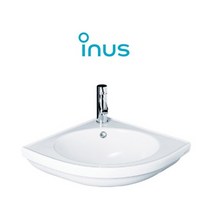 이누스 세면대 이누스 L624 동서 코너세면기 (부속별도)