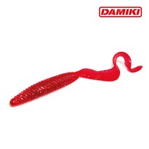 다미끼 리치테일 5인치 광어 우럭웜 배스 민물 바다 루어웜, 7.5g, 108