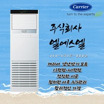 캐리어 스탠드 냉난방기 냉온풍기, DMQE401EAWWSX (40평형) 기본설치별도