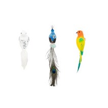 고양이장난감 인터랙티브 고양이 장난감 재미있는 시뮬레이션 새 깃털 벨 스, only-3Bird