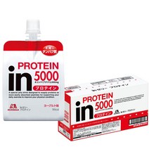 in젤리 단백질 요구르트 맛 (180g×6개) 간편하게 단백질 10초 충전 유청 펩타이드 5 000mg 배합 시트르산 1 000mg 배합
