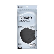 크리넥스 스타일 블랙마스크 대형, 20팩, 3개입