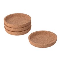 이케아 365+ 컵받침 2P 지름10cm 코르크, 단품