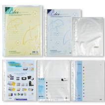 더존FK 클리어화일 리필 속지 0.4T 0.5T A4 A3 B4 면장철 자료집 전용내지, G.화일내지 A3