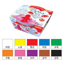 도너랜드 칼라천사점토 30g 벌크 4색 택1, 파랑