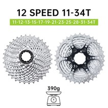 로드 MTB 산악 자전거 부품 스프라켓 선샤인 도로 자전거 카세트 8 9 10 11 12 속도 Velocidade 11-23T/25T/28T/30T/32T/34T 자전거 Freewheel MTB 스프로킷 시마노, 21 12 Speed-11-34T