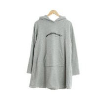 앤더슨벨 그레이 면 후드원피스 여자 6168
