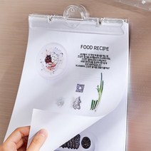 드림 a4 투명 자석 집게 클립 홀더 마그넷 강력 냉장고 사무실 메모 레시피 스케쥴, 본상품선택