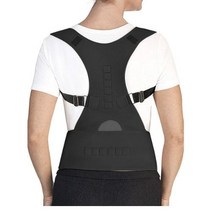 라운드 숄더 굽은 어깨 허리 교정 기 밴드