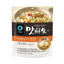 청정원 깊고진한국물 맛선생 황태 국물내기 한알 100g(25입) 엄마손맛 캠핑 식사준비 간편템 자취요리 혼밥, 16개