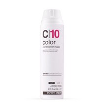 NAPUR의 C10 프로페셔널 헤어 컨디셔너 염색 모발용 (199 9ml(6 7액량 온스)) 실크 미세 단백질이 함유된 모든 모발 유형에 적합한 색상 보호 마스크 탄성 향상 및 변, C10 Color Protecting Condition