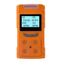 가스 감지 누설 탐지기 누출 측정기 pro 기 분석기 고정밀 lcd 디지털 디스플레이 4 in 1 o2 co h2s ex multi gas detector eu 플러그
