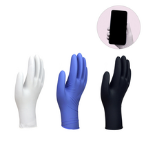 100매 위드유 니트릴 고무 장갑 라텍스 요리용 의료용, 블루 M