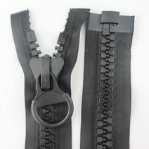 오픈 특대형 플라스틱 차봉 하우스 텐트지퍼 천막자크 대형 천막지퍼 텐트자크, 블랙 100CM