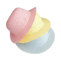 (재미스쿨) 여름 밀짚모자 꾸미기 1개 밀집모자만들기, 자연색