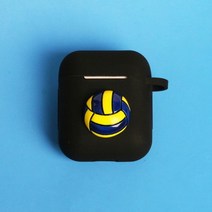 [바보사랑] [호환용]배구공 에어팟 케이스(키링별도구매), 상세 설명 참조, 케이스(키링별도구매):배구공케이스(키링별도구매)-유선