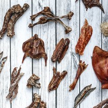 굿독푸드 대용량 강아지수제간식, 돼지귀통귀250g