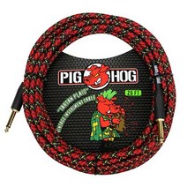 PIGHOG 피그호그 케이블 PCH20-PL (6m) 일자형 노이즈리스 기타케이블 TARTAN PLAID Cable