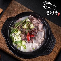 권사부 순대국 600g 4팩 순대국밥 4인분, 600g x 4팩