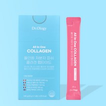 닥터올로지 올인원 저분자 피쉬 콜라겐 마시는 어린 300달톤 엘라스틴 히알루론산 비오틴, 4박스, 210g
