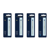워터맨 볼펜심 심굵기 2종 Made in France, F 블랙