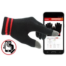 스타 니트 스마트터치 장갑 필드 방한 축구 아동용 성인용 동계용