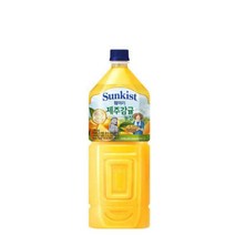 썬키스트 훼미리 제주감귤농장 대용량 음료수 탕비실 2L PET 6개입 감귤 주스