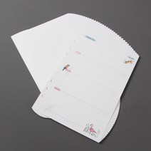 6공다이어리속지 A5 육공 다이어리속지 45매 Weekly 주간