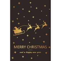 아트조이 DIY 스크래치 나이트뷰, F-03 산타 나잇