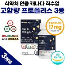 약 3개월분 트리플 프로 포르 폴리스 플리스 프리스 포리스 식약처 인정 레드 브라운 그린 비타민 영양제 미네랄 식약청 인증 50대 40대 플라 폴라 보노이드 보이드 항산화 도움