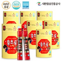 홍초롱 어린이 홍삼 녹용 스틱 30포 (맛있는 유아 키즈 홍삼 진액), 10g, 7개