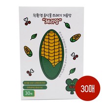 생분해 자연분해 옥수수전분 친환경 음식물쓰레기 싱크대 거름망 체리망 30매, 1박스30매입, 1개