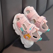 1-6 세 어린이를위한 샌들 남성 여름 새로운 2 신발 3 미끄럼 방지 5 부드러운 바닥 소년 Baotou 소년 아기 어린이 신발