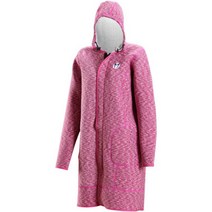 3mm 네오프렌 양면 방풍자켓 스쿠버다이빙 프리다이빙 자켓, M, 분홍