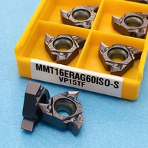 10피스MMT16ER AG60-S VP15TF MMT16IR 초경 삽입 MMT 16ER 16IR CNC 범용 나사 선반 도구, [02] MMT16ERAG60-S UE6020, [01] 10개 세트