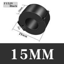 자석 간섭 방지 디가우징 링 스냅 온 페라이트 코어 초크 EMC 내경 3.5 5 7 9 11 13 15mm 쉴드 필터 500 100 20 개, [07] 15MM, [03] 500 pcs