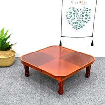 남원춘향공방 남원 접이식 밥상 교자상 원형상 사각상 찻상 다과상, 사각 바둑 정타원 5호 75x75