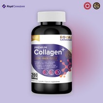 로얄캐네디언 200DA 초저분자 콜라겐 플러스 파우더 150g 200캡슐 가수분해 캐나다 직구, 1병, 파우더150g